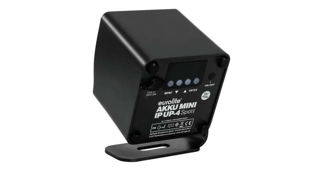 EUROLITE AKKU Mini IP UP-4 QCL Spot MK2