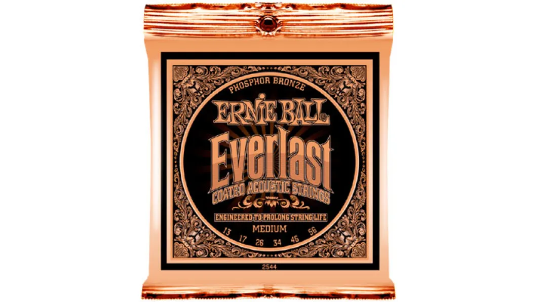 Ernie Ball EB2544 Everlast Coated Phosphor Bronze