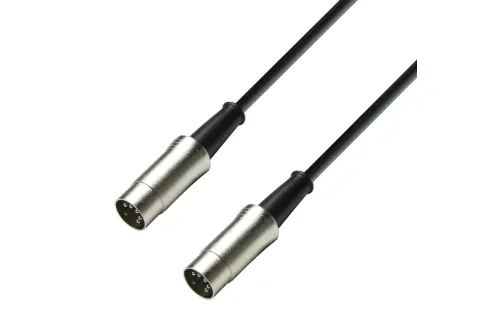 Adam Hall 3 m MIDI Kabel schwarz - 3 Star