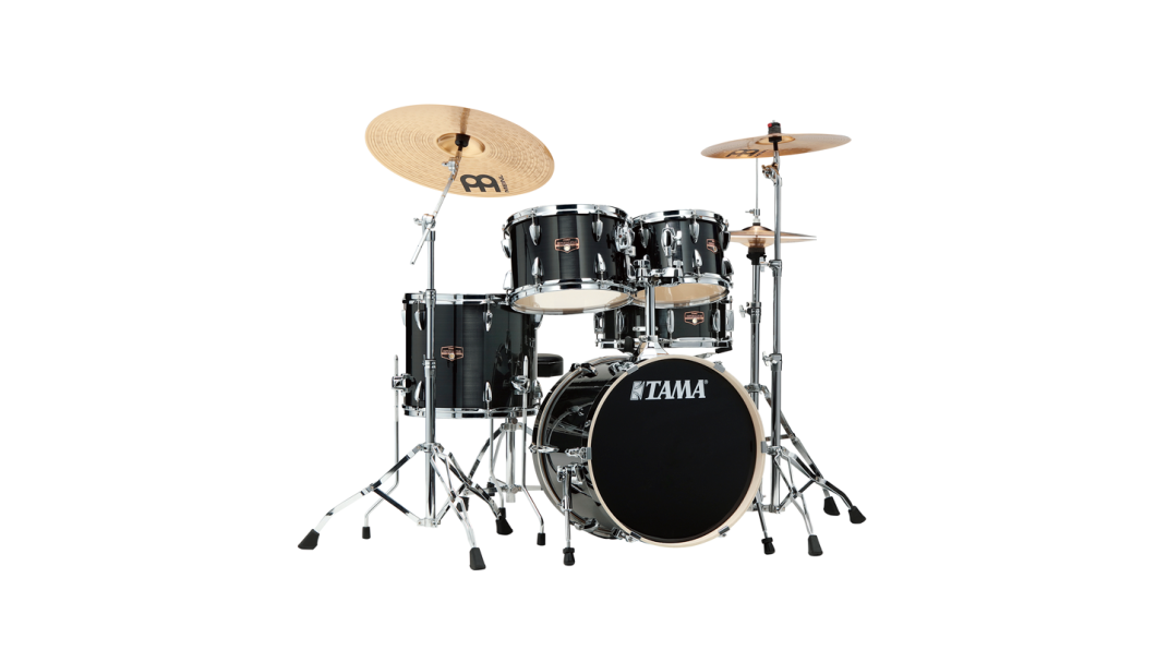 Tama IP58H6W-HBK Imperialstar Hairline Black Drumset