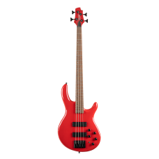 CORT C4 Deluxe E-Bass Candy Red