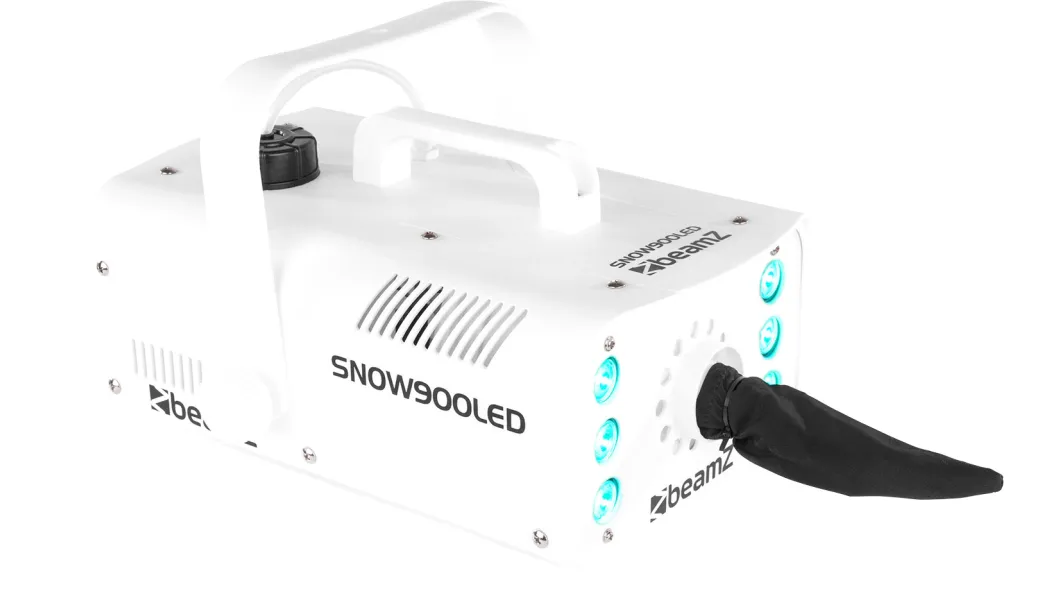 beamZ SNOW900LED Schneemaschine mit 6 LEDS