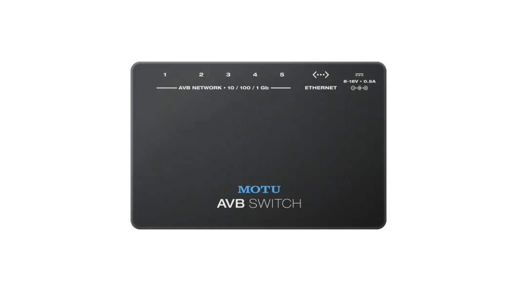 MOTU AVB Switch