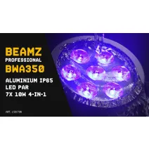 beamZ pro BWA530 Aluminium IP65 LED PAR 7 x 10W 4 in 1