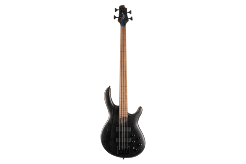 CORT B4 Element Fretless E-Bass Open Pore Trans Black