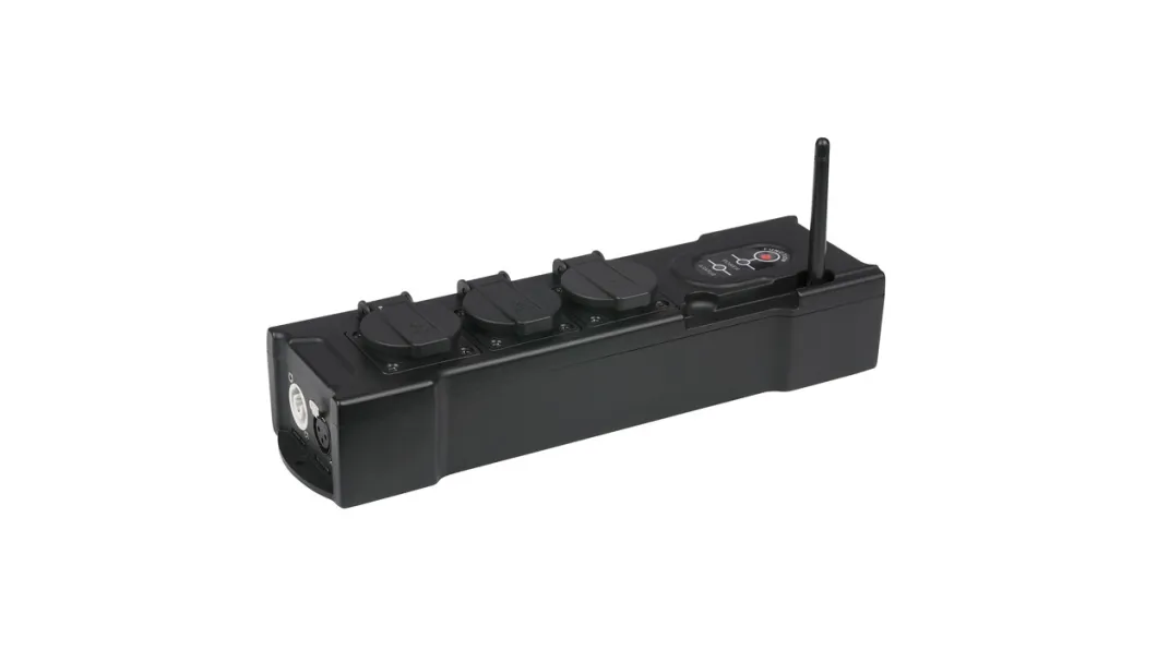 Showtec PowerBOX 3 mit Wireless-DMX Empfänger 2,4 GHz