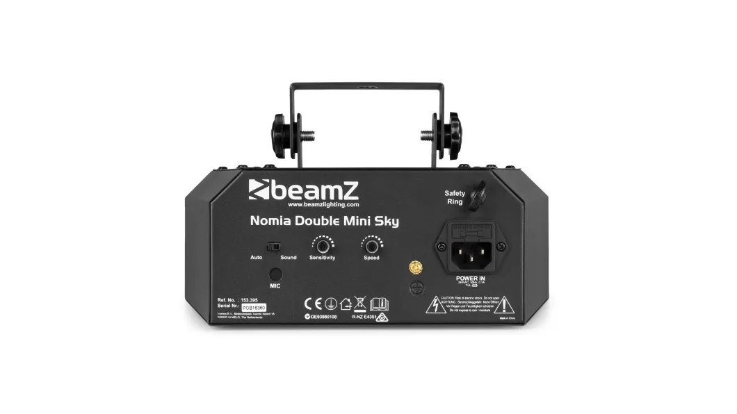 beamZ NOMIA LED-Doppelmoon