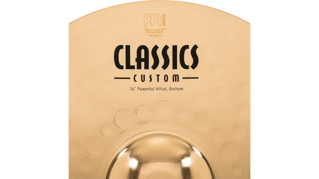 Meinl CC14PH-B 14" Classics Custom Hihat Powerful