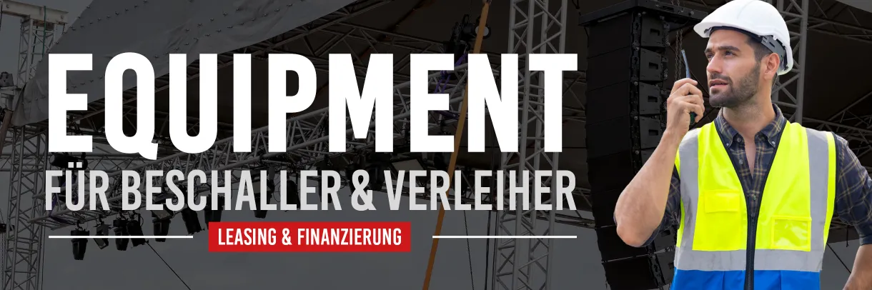 Equipment für Beschaller und Verleiher