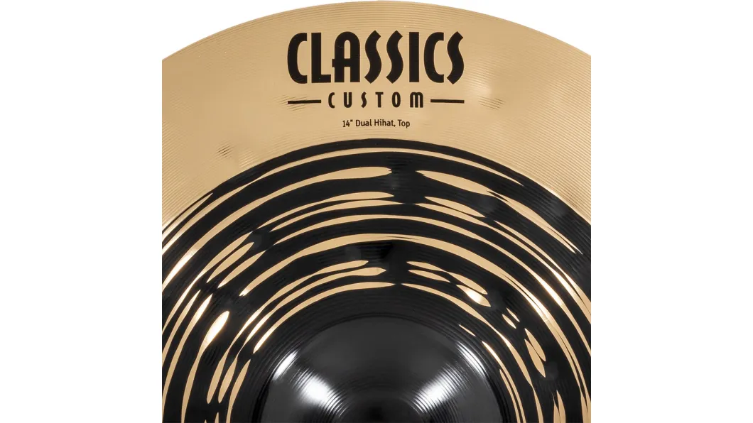 Meinl CC14DUH 14" Classics Custom Dual Hi-Hat