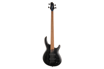 CORT B4 Element Fretless E-Bass Open Pore Trans Black