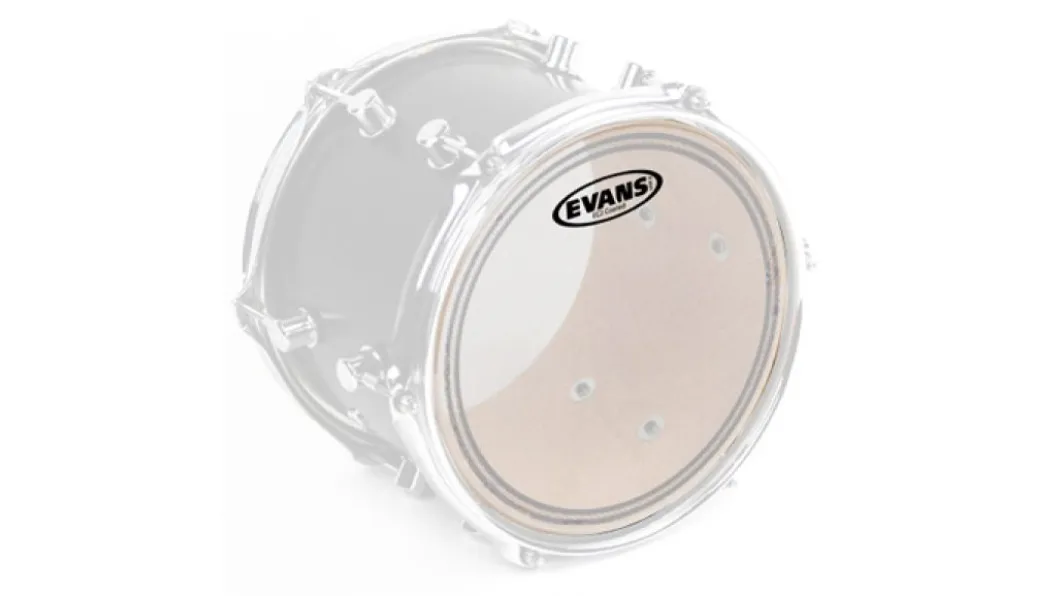 Evans 14" EC2S/SST White Coated