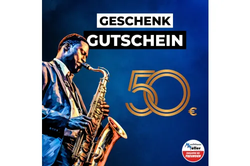 Musikhaus Müller Warengutschein 50 Euro