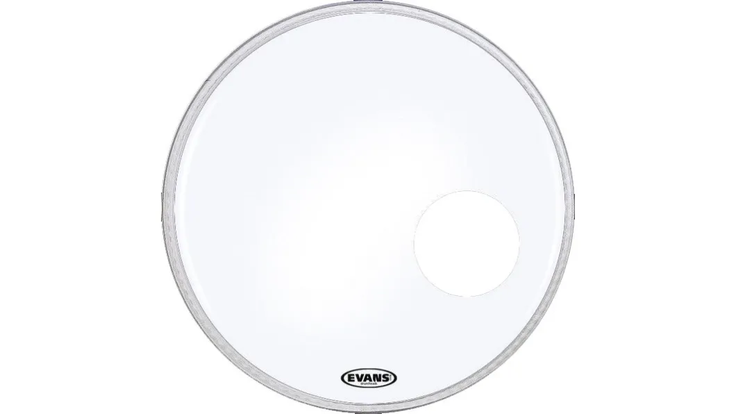 Evans 26" EQ3 Resonanzfell smooth white