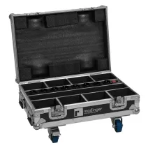 ROADINGER Flightcase 8x AKKU Mini IPUP-4 QCL Spot MK2n