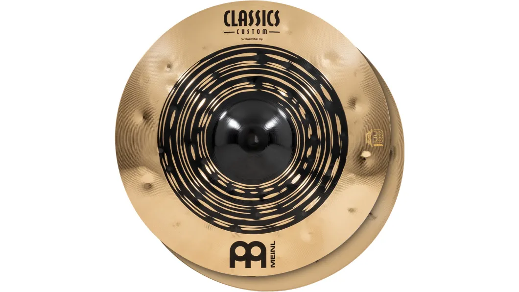 Meinl CC14DUH 14" Classics Custom Dual Hi-Hat