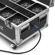 beamZ Pro BBP62 Uplighter Set 6-teilig im Flightcase