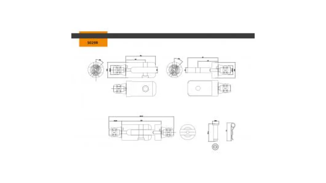 Global Truss 5029R Gelenk für Traverse rechts