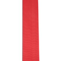 D'Addario 50SB01 Seat Belt Guitar Strap Red