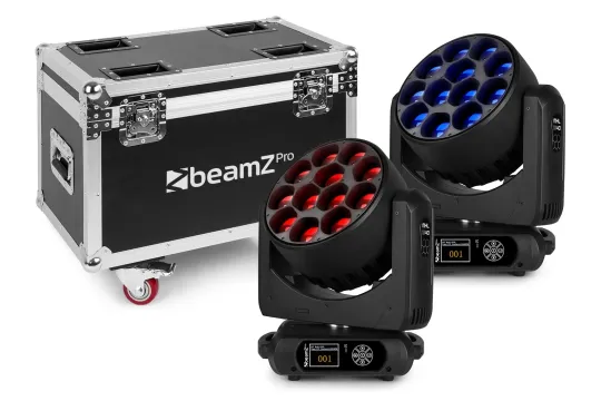 beamZ pro MHL1240LED Wash Moving Head mit Case