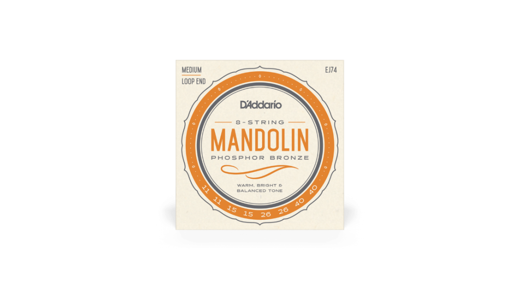 D'Addario EJ74 Mandolinen Saiten Phosphor Bronze