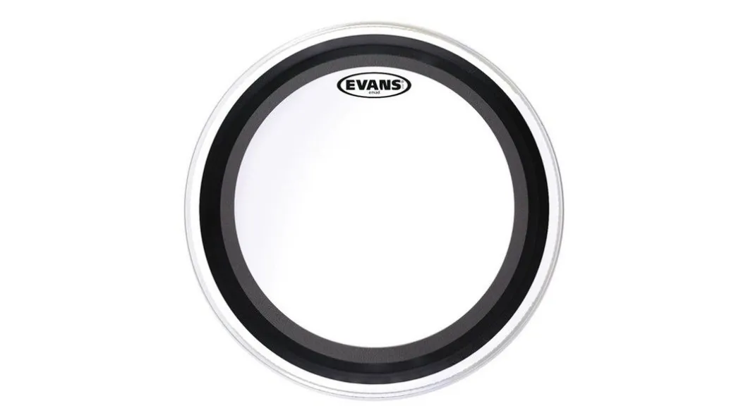 Evans bd18emadcw 18" EMAD Coated Bass Drum