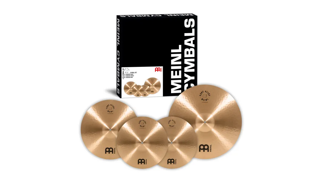 Meinl PA141620 Pure Alloy Cymbal Set