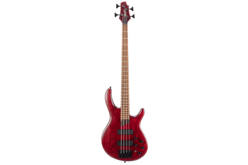 CORT B4 Element E-Bass Open Pore Burgundy Red