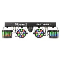 beamZ PARTYBAR2 mit 2x PAR + 2x Derby