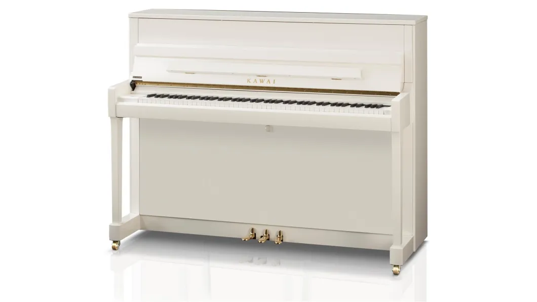 Kawai Klavier K200 Weiss hochglanz