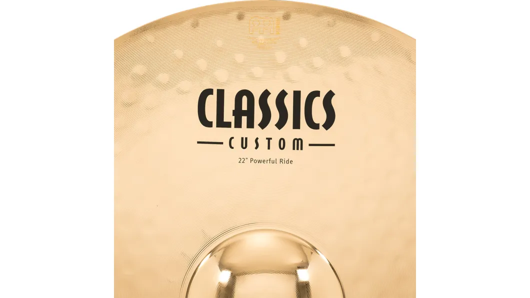 Meinl CC22PR-B Classics Custom 22" Ride Powerful