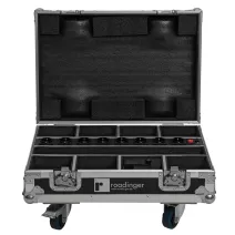 ROADINGER Flightcase 8x AKKU Mini IPUP-4 QCL Spot MK2n