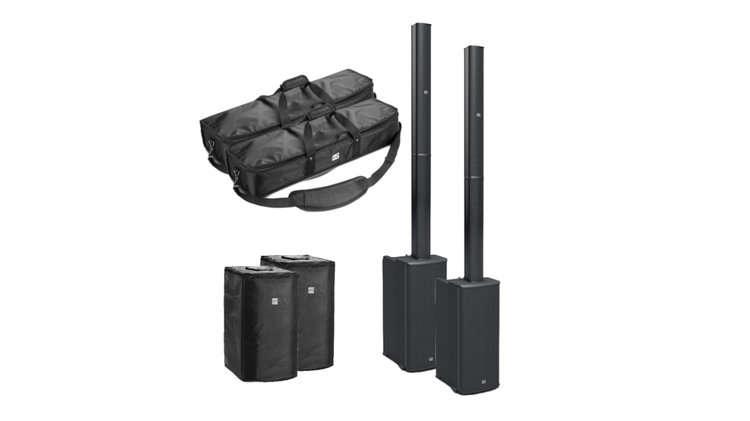 LD Systems MAUI 11 G3 Stereo Bundle Set schwarz mit Taschen