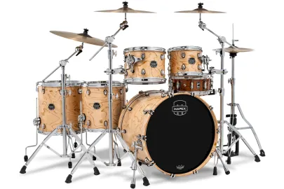 Mapex Saturn VI Studioease Shellset Exotic Natural Burl