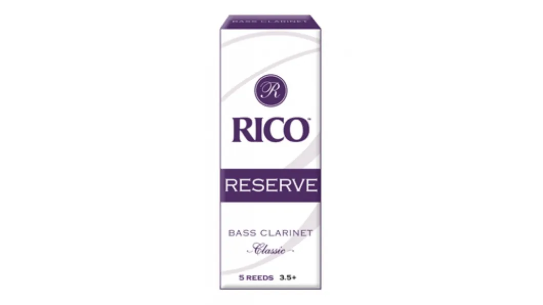 Rico Reserve Bass-Klarinette Böhm Classic 3,5+ 5er Box