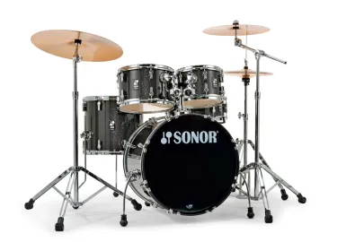 Sonor AQX Studio Set Black Midnight Sparkle BMS inkl. gratis Hocker