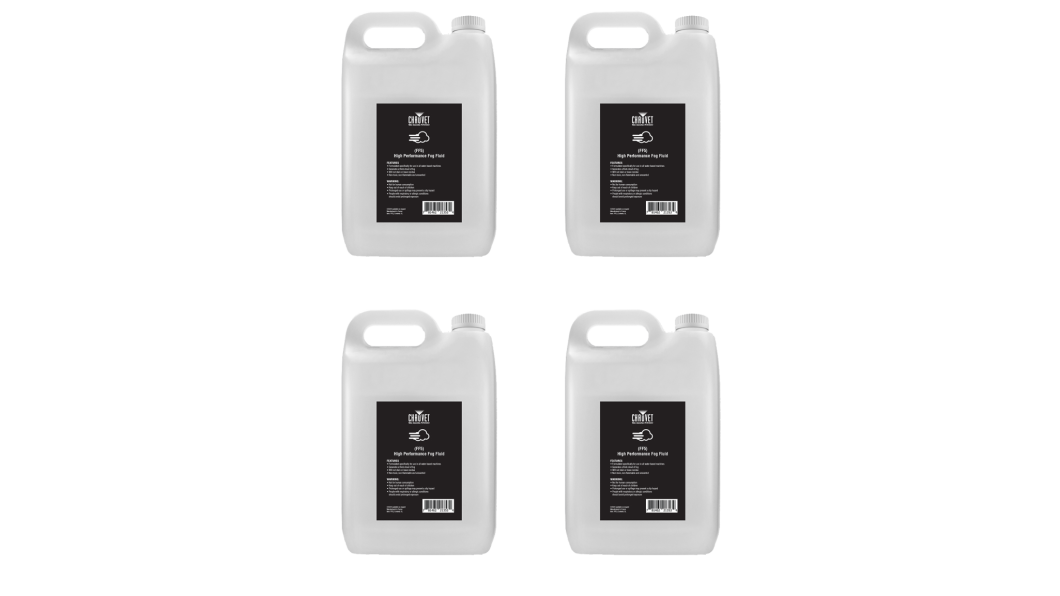 Chauvet DJ FF5 High Performance Fog Fluid  4 x 5 Liter