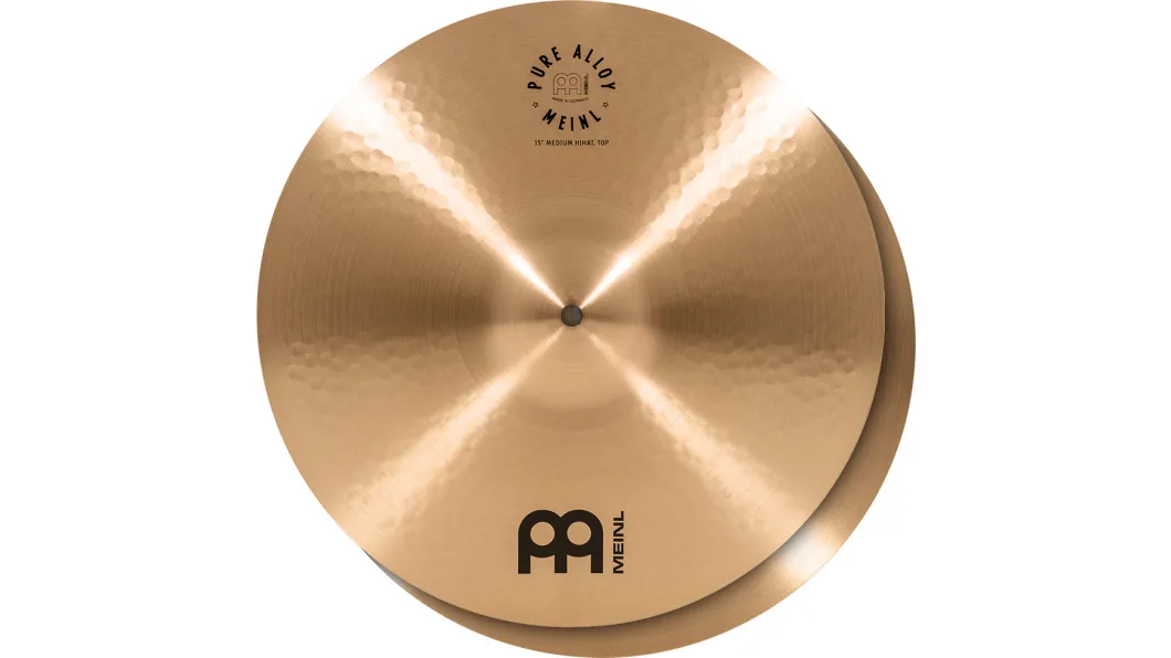 Meinl PA15MH 15" Pure Alloy Medium Hi-Hat