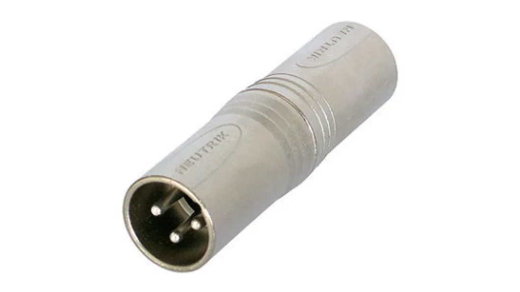 Neutrik NA3 MM XLR Adapter