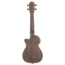 Ortega Earth Serie Konzert-Ukulele coal black