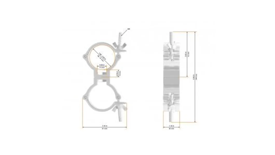 Global Truss 5032-2 Truss Aufnehmer