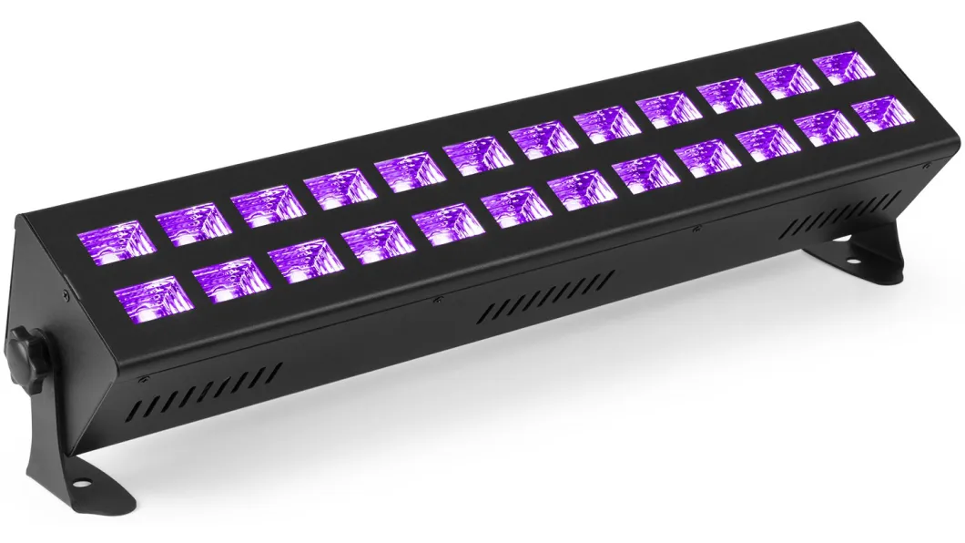 beamZ BUV243 UV Leiste mit DMX 2 x 12 LEDS