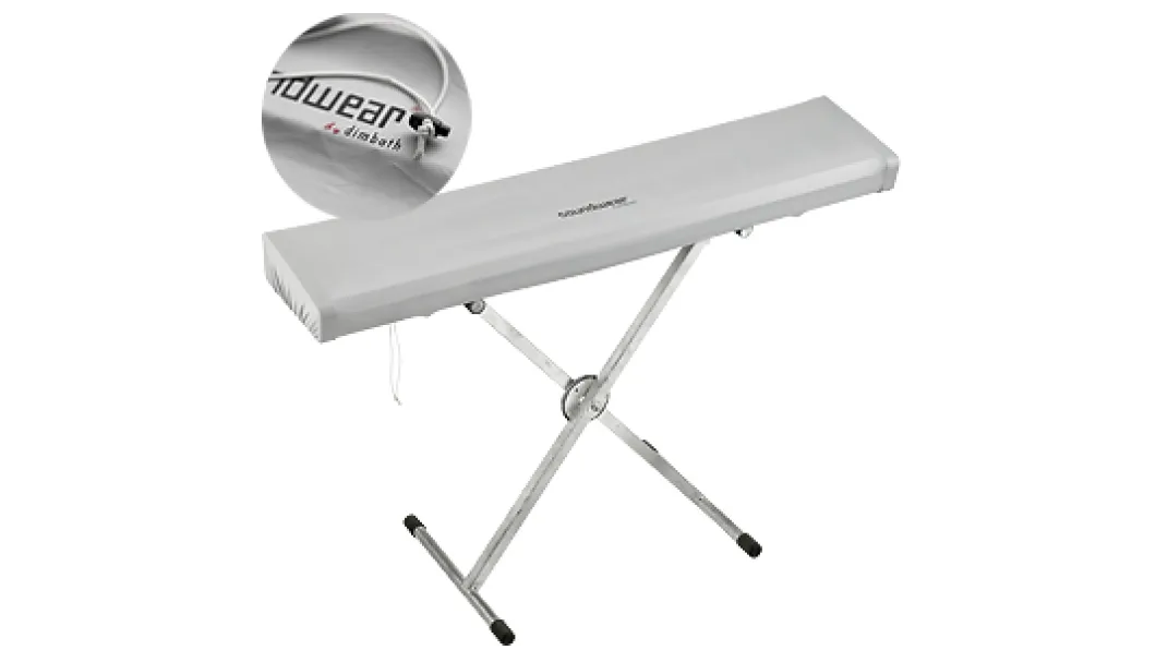 Soundwear elastische Abdeckhaube 85 - 102 cm silber