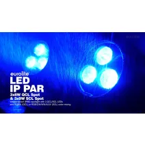 Eurolite LED IP PAR 3x9W SCL Spot