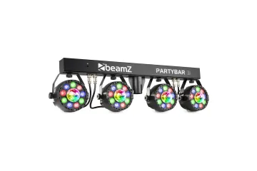 beamZ PARTYBAR3 4x PAR mit Magic Ball