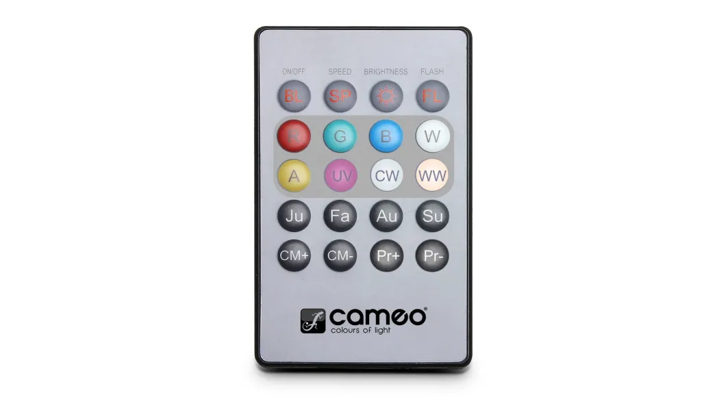 Cameo FLAT PAR CAN REMOTE