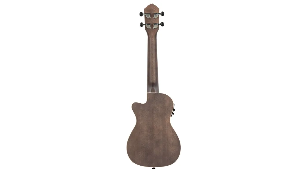 Ortega Earth Serie Konzert-Ukulele coal black