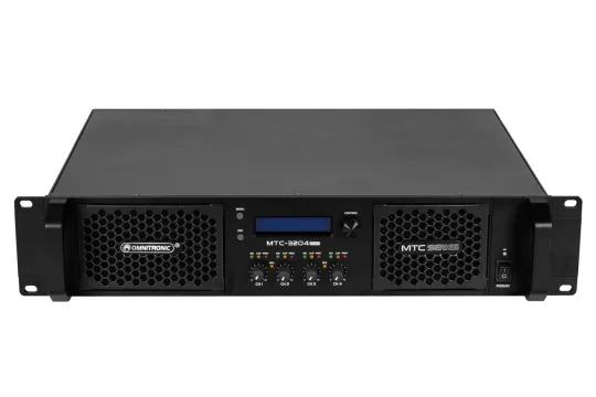 Omnitronic MTC-3204DSP 4-Kanal Endstufe mit DSP