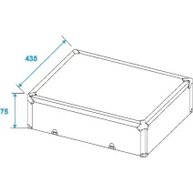 Roadinger Plattenspieler-Case schwarz -S-