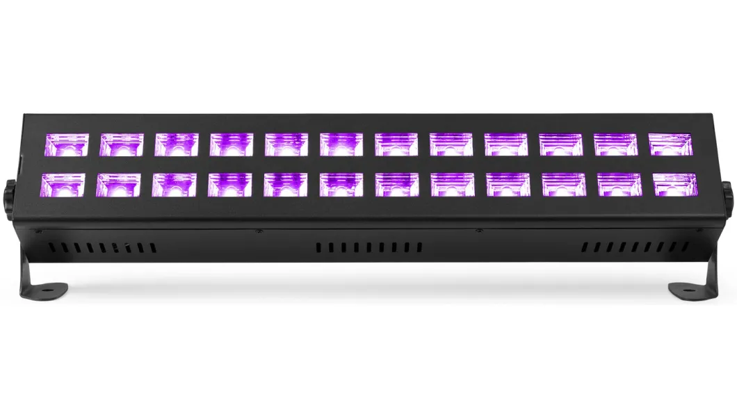 beamZ BUV243 UV Leiste mit DMX 2 x 12 LEDS